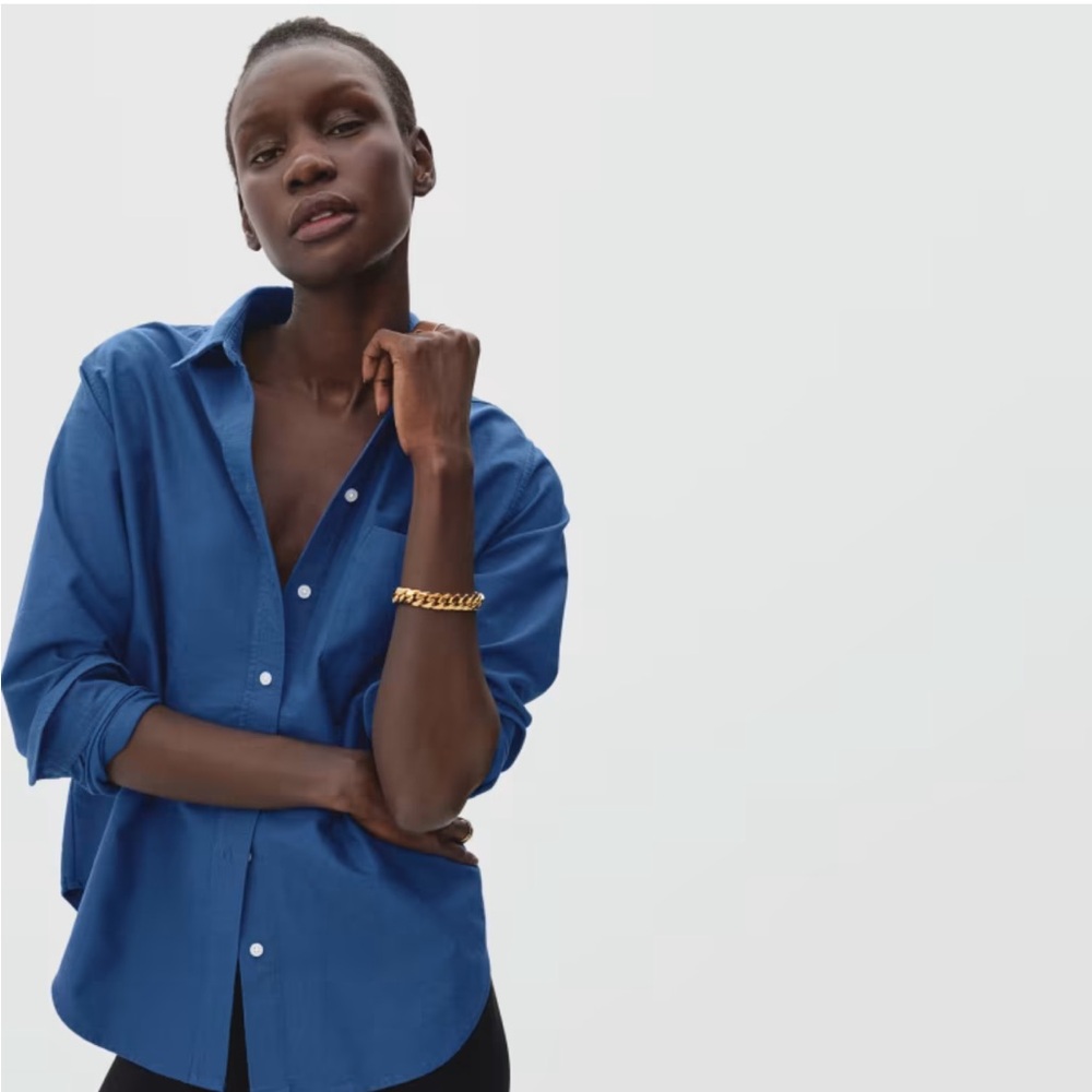 EVERLANE | relaxed organic cotton oxford